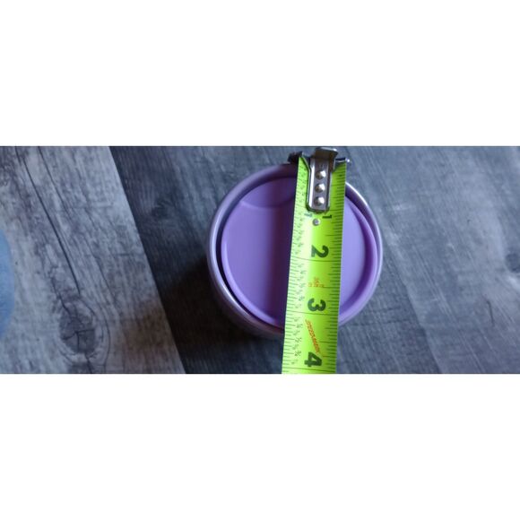 Starbucks Purple & Green Iridescent 8 Ounce Ceremic Mug With Lid - NWOT - Picture 5 of 7